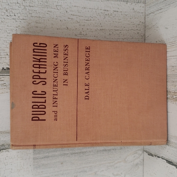 Vintage Public Speaking and Influencing Men in Business by Dale Carnegie - Picture 1 of 3